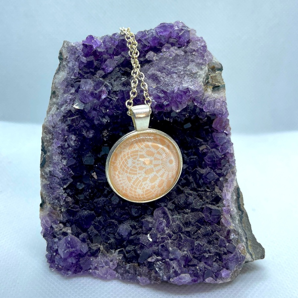 Glass pendant